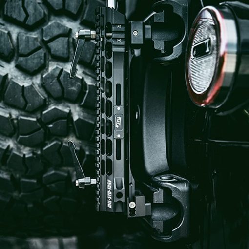 Soporte de bandera y antena FURYENGRAVER para Jeep Wrangler JK JKU JL JLU - Imagen 2