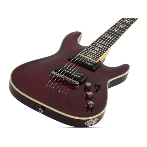 Guitarra electrica Schecter Omen Extreme-7 - Cereza Negra - Imagen 2