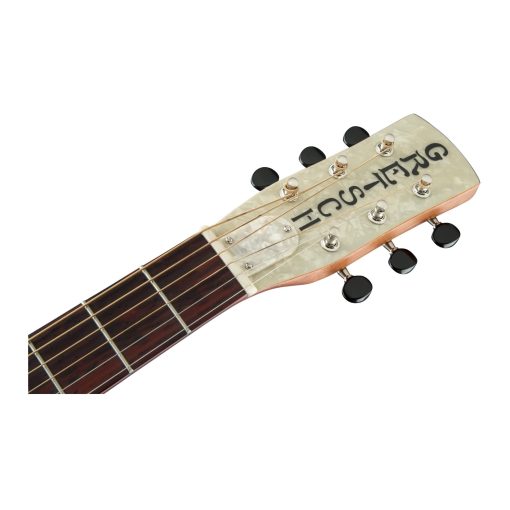 Gretsch G9201 Honey Dipper Round-Neck, Guitarra de Resonador de 6 Cuerdas, Cuerpo de Laton y Diapason de Padauk (diestro, acabado en Weathered Pump House Roof) - Imagen 8