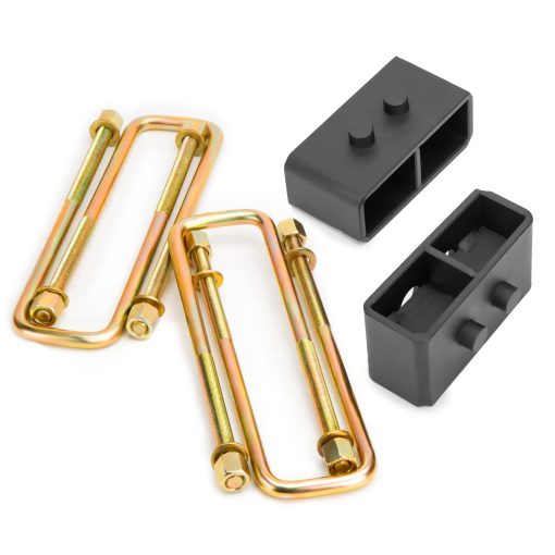 Kit de Bloques de Elevacion Trasera de 2" para F150 2004-2020, Conjunto de Nivelacion de Suspension Solida con Bujes Extendidos para Pickup F-150 2WD/4WD de Dynofit