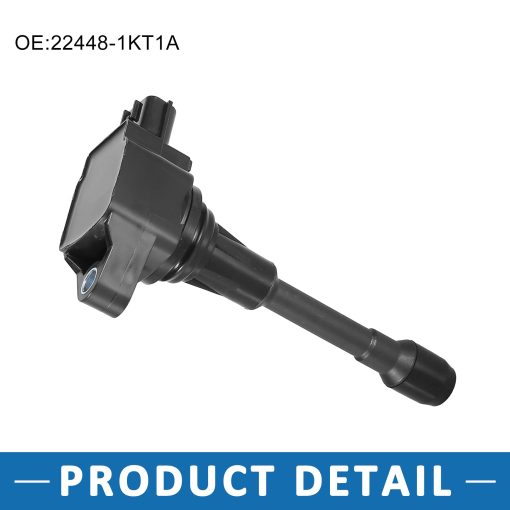 Bobina de Encendido para Automovil ABSOPRO 22448-1KT1A Repuesto Lado del Motor para Nissan Versa 2007-2018 Negro 4 piezas - Imagen 5