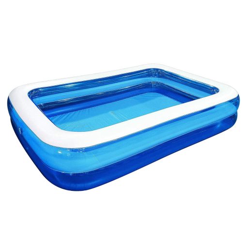 Piscina Inflable Gigante para Ninos - Piscina Inflable Rectangular para Familia y Ninos - 10 Pies de Largo (120" X 72" X 20")