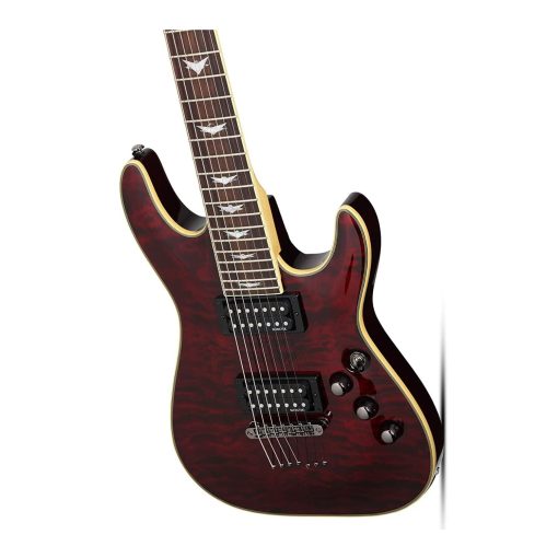 Guitarra electrica Schecter Omen Extreme-7 - Cereza Negra - Imagen 4
