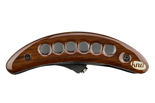 Pastilla de Guitarra Acustica KNA para Sonido en la Boca Pasiva, Cable de Instrumento 1/8" a 1/4" Pickup de Bobina Simple (SP-1)