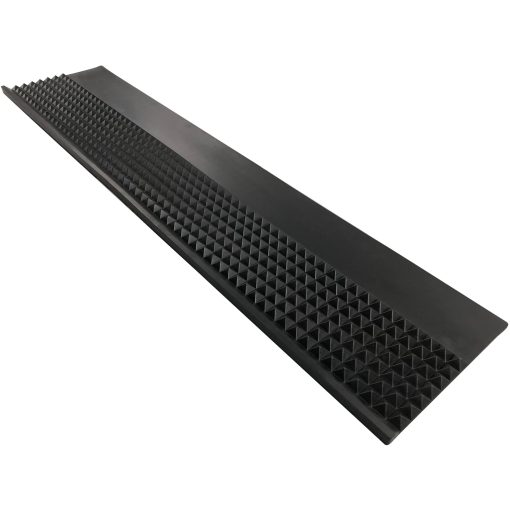 Yuanhe Craps Table Top Set - Tapete de fieltro con bumpers de goma piramidal, 48"x11" Junta Negra, Ideal para Casinos, Juegos de Dados y Noches de Poker - Imagen 2