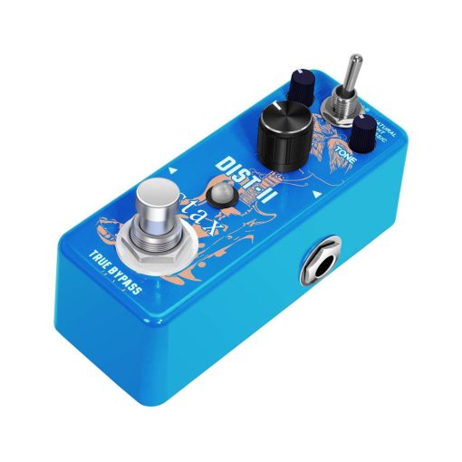 Pedal de Distorsion para Guitarra Stax Solo de Alta Ganancia Pedales de Distorsion para Guitarra Electrica Accesorios para Guitarra Electrica con Respuesta Dinamica y Definicion con Tamano Mini True Bypass - Imagen 4