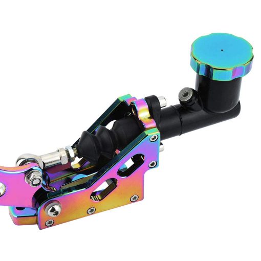 Kyostar Neo Chrome Racing E-Brake Hydraulic Drift Hydro E-Brake E Brake Racing Handbrake Long Arm Lever Park Brake - Imagen 4