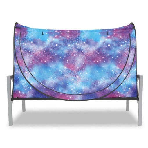 Privacy Pop Eclipse Cama Carpa - Queen/Galaxia Unicornio - Imagen 3