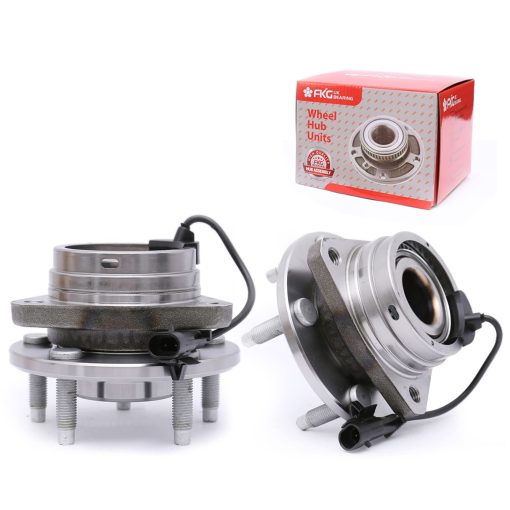 FKG 513214 Ensamble de Cojinete del Cubo de la Rueda Delantera para Chevy Malibu 04-12, Pontiac G6 05-10, Saturn Aura 07-09, Chevy Cobalt HHR 08-10 (SOLO SS), Juego de 2