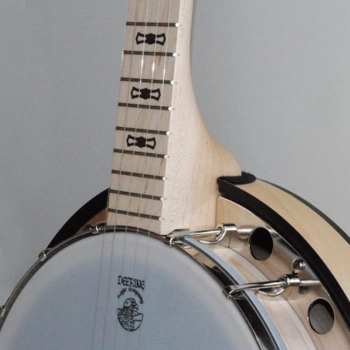 Deering Goodtime 2 Banjo de 5 Cuerdas para Zurdos con Resonador de Arce para Bluegrass con Estuche Duro Combo de Instrument Alley - Imagen 4