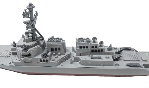 Combo de Portaaviones, Submarino y Destructor de juguete con vehiculos militares y aviones de combate - Imagen 8
