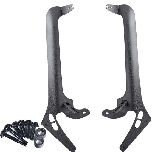 Soportes de Montaje para Barra de Luz de 50'' Samman Compatible con Jeep JL Marco Superior del Parabrisas Monturas Barra de Luz LED de 50 Pulgadas para Wrangler JL 2018, 2019 (Izquierda y Derecha)