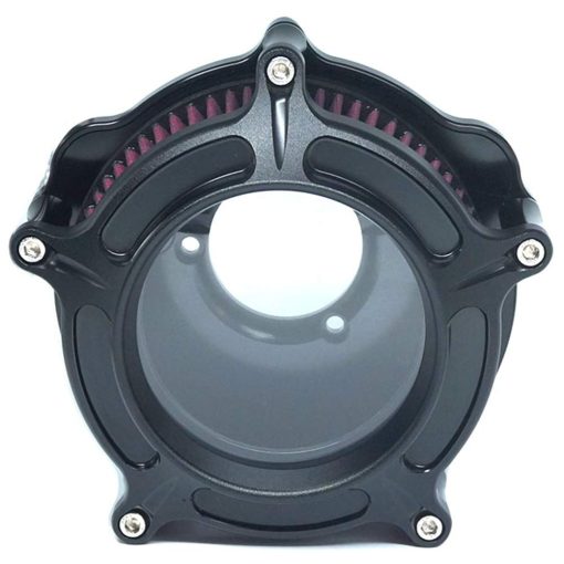 Filtro de aire de admision de mantenimiento M CNC Air Cleaner Venturi Kit para Harley Dyna 2000-2017 Softail 2000-2015 Touring 2000-2007 (BG973R)