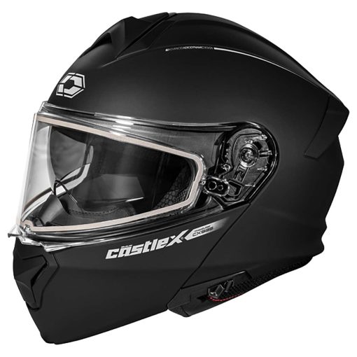 Casco de Nieve Modular Castle X CX935 (Negro Mate - Grande)