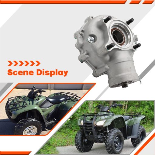 Ensamblaje del diferencial de engranaje final trasero Nakkaa 41300-HP5-600 Compatible con TRX420 TRX420FM TRX420FPE TRX420FPM TRX420TE TRX420TM 2007-2013 - Imagen 3