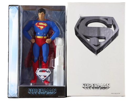 Figura de Accion Exclusiva de 12 Pulgadas de Christopher Reeves como Superman de Mattel DC Universe 2010 - Imagen 2