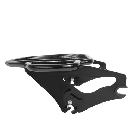 Portaequipajes Extraible de Dos Plazas en Negro Brillante Fjpacemt para Motocicleta Harley Davidson Touring Models 2009-2024 Street Glide Road Glide Electra Glide Road King - Imagen 8