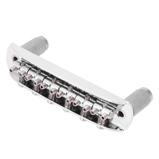 Puente de tremolo para guitarra, 1 set de puente de vibrato con pequenos tornillos y llave para piezas de guitarra electrica - Imagen 4