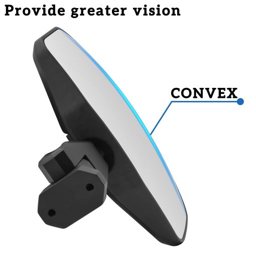 Espejos laterales de vista trasera de aleacion de aluminio ajustables mas anchos SAUTVS para Can-Am Defender, espejos laterales concavos de alta definicion de alta resistencia para Can Am Defender HD5 HD8 HD10 MAX 2016-2024 Accesorios (2PCS) - Imagen 5