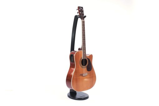 Soporte para Guitarra Acustica y Electrica Ruach GS-1 Original de Madera - Negro - Imagen 4