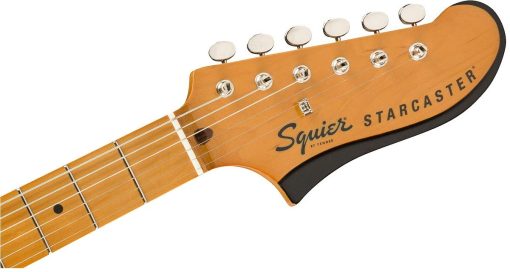Guitarra electrica Squier Classic Vibe Starcaster, con garantia de 2 años, Sunburst de 3 colores, Diapason de arce - Imagen 6