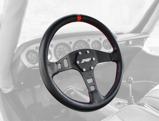 Volante Plano de Gamuza PRP Seats G220, Negro - Imagen 2