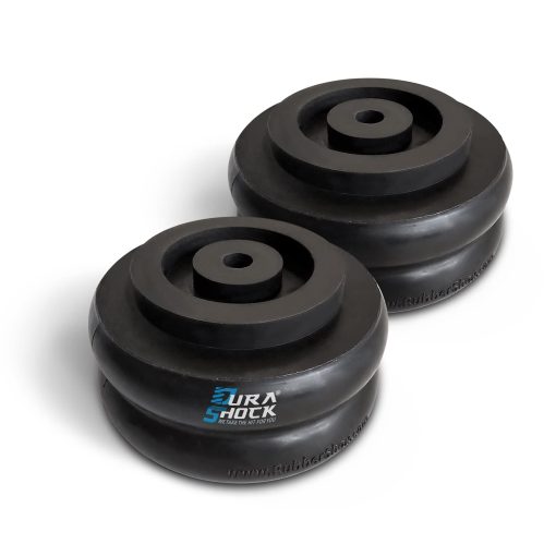 Topes de goma universales modulares DuraSHOCK para la suspension delantera trasera de camiones y RV, se requiere modulo superior Sub & End
