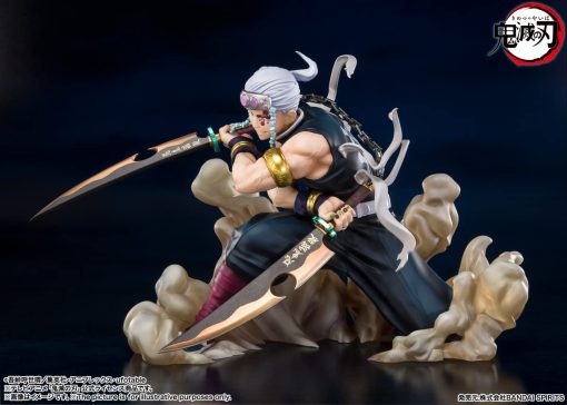 TAMASHII NATIONS - Demon Slayer: Kimetsu no Yaiba - Tengen Uzui, Estatua Coleccionable de Bandai Spirits FiguartsZERO - Imagen 4