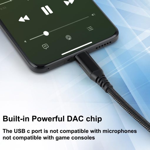 Cable de Audio USB C a Dos XLR Hembra de Anewbig, 10FT Adaptador de USB C a 2 XLR Hembra para Amplificadores, Altavoces Activos, Consolas de Mezcla Trenzado en Negro - Imagen 5
