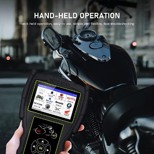 Original JDiag M100 Pro Escaner Profesional para Motocicletas Herramienta de Diagnostico (Version OBD) - Imagen 9