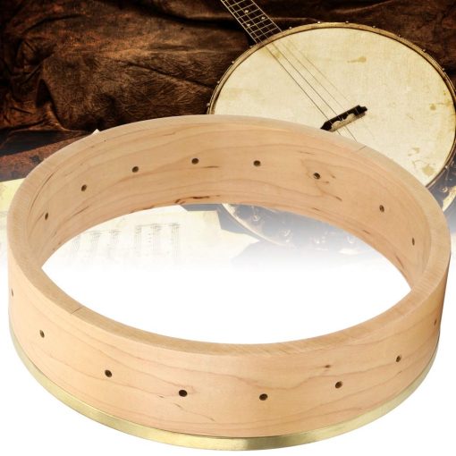 Aro de Borde de Banjo, Aro de Madera de Arce de 11 Pulgadas para Piezas de Banjo - Imagen 9