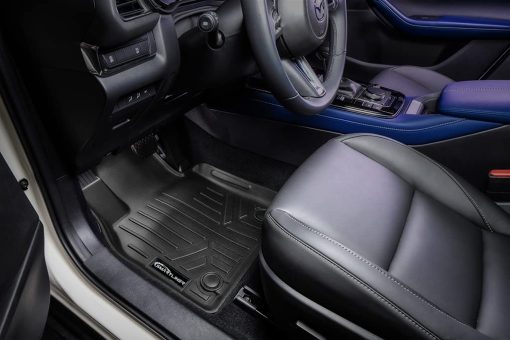 Juego de alfombrillas para piso SMARTLINER a medida para Mazda CX-30 2020-2021 (solo AWD) - Negro - Imagen 2