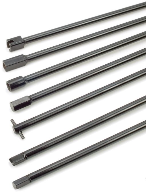 Kit de Herramientas para Recuperacion de Llantas de Refaccion de 7 Piezas Steelman, Bajar y Subir Llantas Suspendidas, Cabezas Planas, Pin, Hexagonal, Cuadrada de 12 mm, Cuadrada Ranurada, Cuadrada de ? Pulgadas - Imagen 2