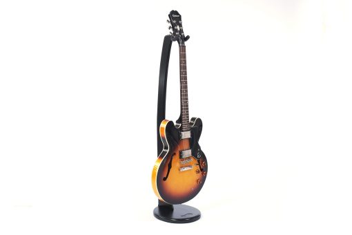 Soporte para Guitarra Acustica y Electrica Ruach GS-1 Original de Madera - Negro - Imagen 5