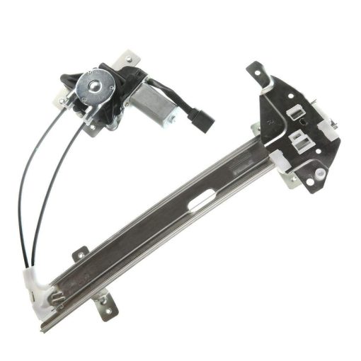 YHTAUTO Regulador de Ventana Trasera del Lado del Pasajero con Motor de 2 Pines para Buick Century 1997-2005, Regal 1997-2004 y Oldsmobile Intrigue 1998-2002, Sedan