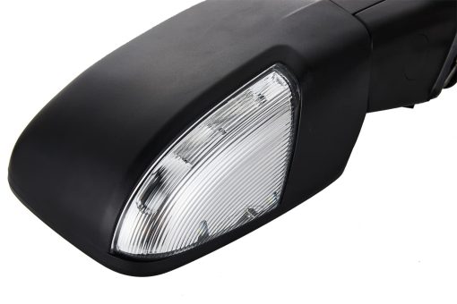 Espejo Lateral ZAPOSTS para reemplazo apto para Dodge Ram 1500 3500 2011-2013 Ram 2500 2011-2015 Dodge Ram 1500 2009-2010 Negro Calentado con Luz de Señal Manual Abatible Espejo del Lado del Pasajero - Imagen 6