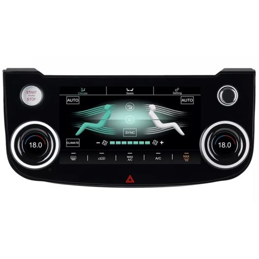 Panel de Control de Aire Acondicionado Climatizado de Pantalla Tactil LCD de 7 Pulgadas para Jaguar XE XEL F-Pace 2015-2022 - Imagen 5