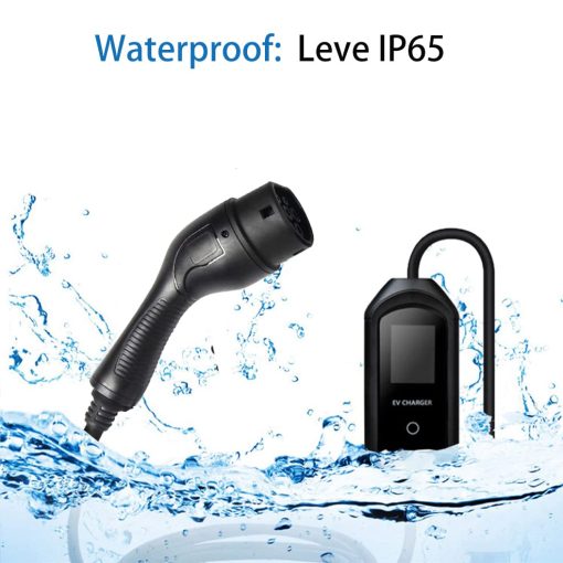 Cargador de Nivel 2 para Vehiculos Electricos 7KW 8-32 Amperios Portatil con Entrada NEMA 14-50 220-240V, Conector J1772 Compatible con Todos los Vehiculos Electricos - Imagen 3