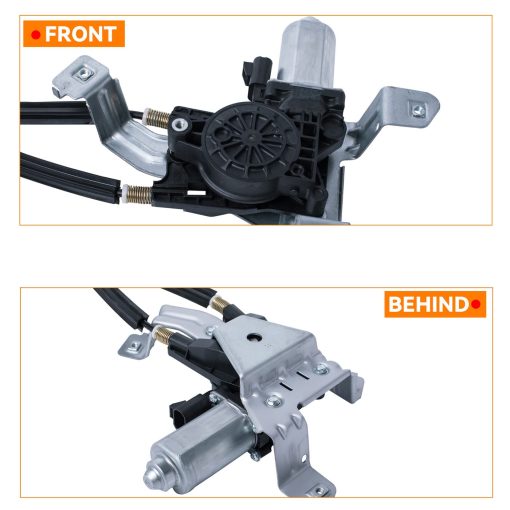 Nuevo Regulador de Ventana Electrico para Pasajero Trasero (Derecho) Con Motor Para 02-06 Escalade Base 01-06 Tahoe/Yukon 00 4.8L/5.3L Solamente - Imagen 4