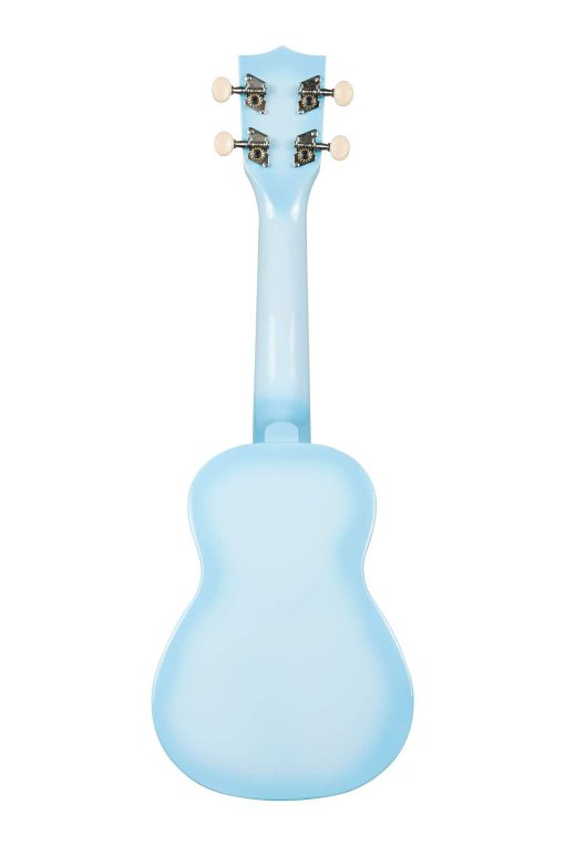 Ukulele Soprano Kala Makala MK-SD/LBL Light Blue Burst con Puente en Forma de Delfin - Imagen 4