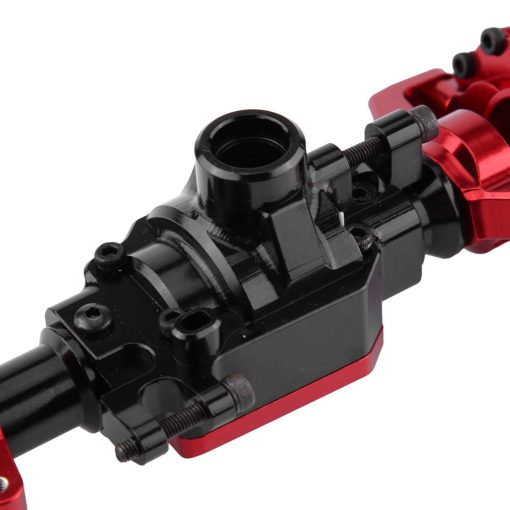 VGEBY1 Portal Axles, Ejes de Portal de Metal Rojo Frontal y Trasero para Coche de RC Crawler Axial Scx10.2, Remolque de Coche 1.9 Crawler Neumaticos 10.3 Eje Delantero de Laton de Actualizacion - Imagen 3