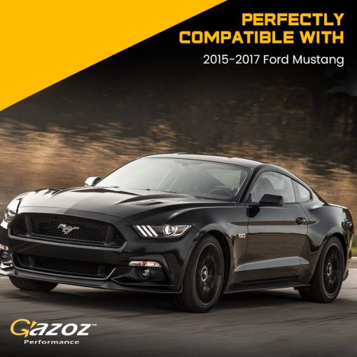 Gazoz Performance Smoked F1 LED Rear 4th Brake Light Fog lamp Reverse Compatible With Mustang 2015 2016 2017 - Imagen 6