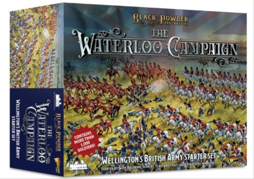 Juego de Guerra Warlord Black Powder Epic Battles Waterloo: Ejercito Britanico de Wellington Juego de Rol - Juegos de Estrategia de Mesa para Adultos, Juego de Guerra Estrategico del Siglo XIX - Historia Militar de Mesa
