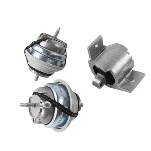 PANGOLIN 3PCS Motor de Motor Izquierdo Derecho y Montaje de Transmision C2P17845 C2D38505 Montaje de Motor para Jaguar XF XJ 5.0L 4.2L 2009 2010 2011 2012 2013 Piezas de Posventa