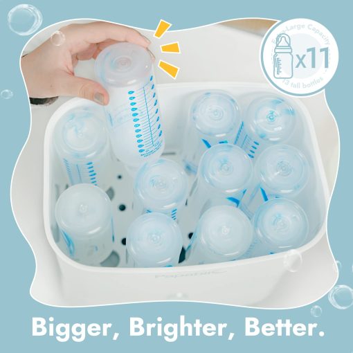 Esterilizador y Secador de Botellas de Bebe a Vapor Electrico Papablic - Imagen 4