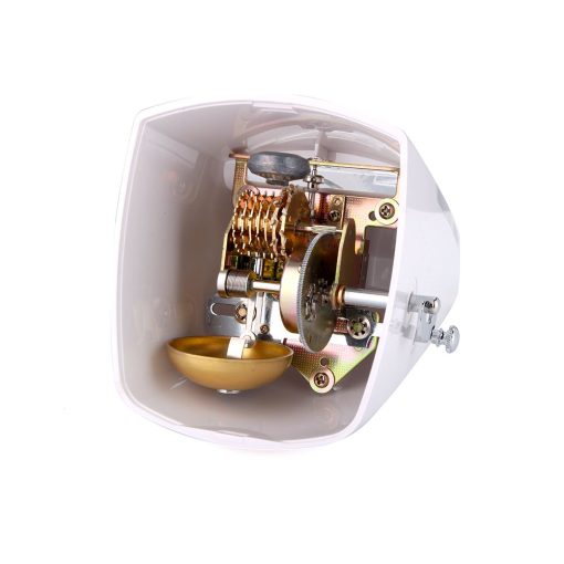 Metronomo Mecanico de Alta Precision con Clic Audible y Timbre (Transparente Rosa) - Imagen 5