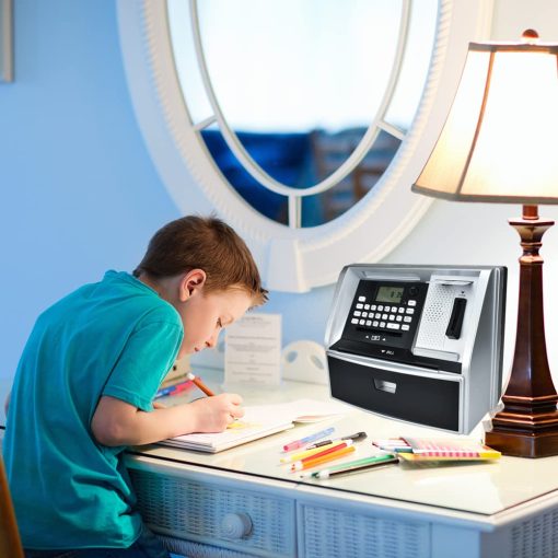 Alcancia ATM Lyght para Dinero Real, Regalo Increible para Ninos y Ninas de 5 a 14 Anos, Juguetes Educativos para Ninos - Imagen 9