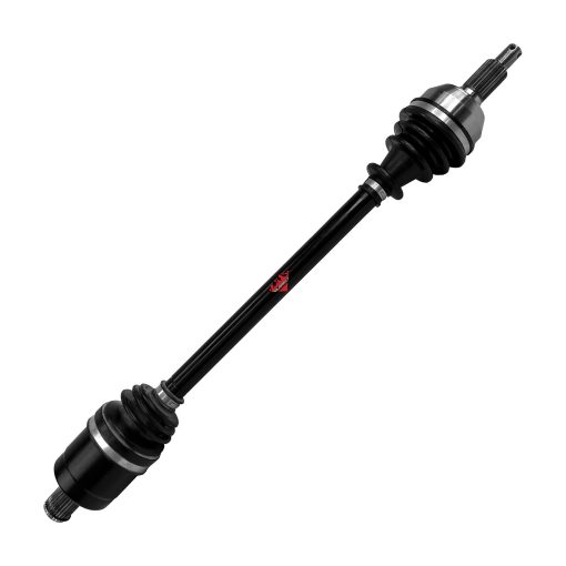 Eje Delantero Resistente Izquierdo / Derecho para John Deere Gator XUV 550/S4 2012, Abrazaderas de Acero Inoxidable para Proteccion y Mecanizado Tratado Termicamente (Ver Compatibilidad en la Descripcion) OEM: AM 140129