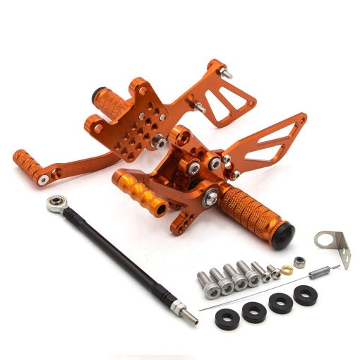 Rearset de Motocicleta Completamente Ajustable Compatible con GSXR750 GSXR600 1996-2005, GSXR1000 2000-2004, SV650 SV650S SV1000 SV1000S 1998-2014 - Imagen 3