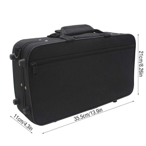 Estuche para Clarinete con Acolchado de Espuma, Estuche de Tela Oxford para Clarinete Accesorios para Actuaciones - Imagen 6